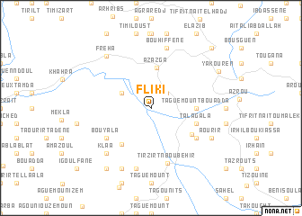 map of Fliki