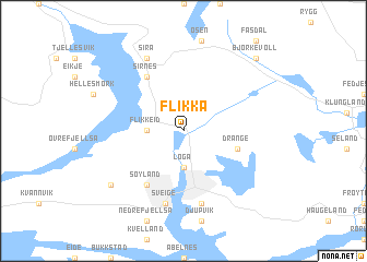 map of Flikka