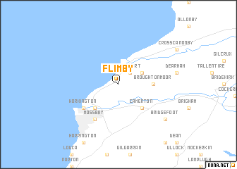 map of Flimby
