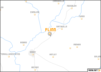 map of Flinn