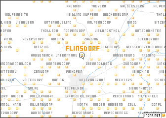 map of Flinsdorf