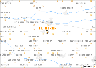 map of Flintrup