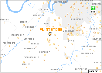 map of Flintstone