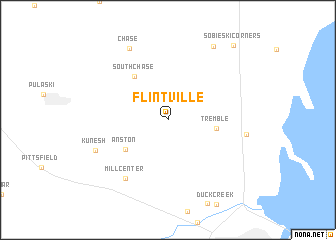 map of Flintville