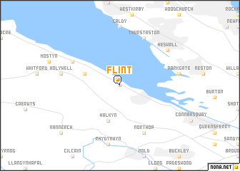 map of Flint