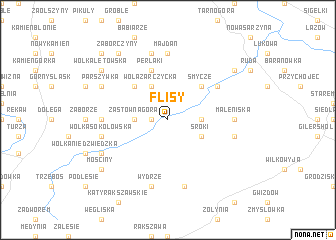 map of Flisy