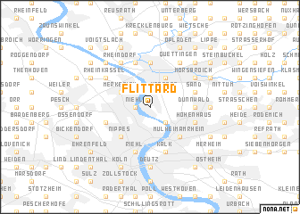 map of Flittard