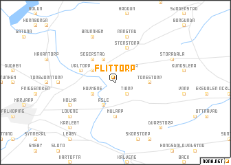 map of Flittorp