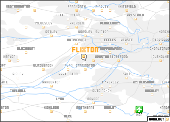 map of Flixton