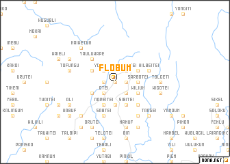 map of Flobum