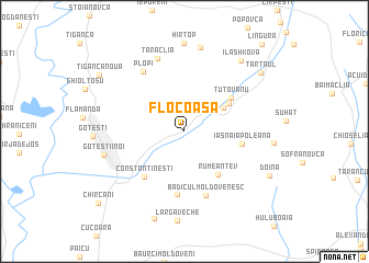 map of Flocoasa