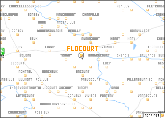 map of Flocourt