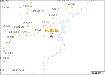 map of Floleu