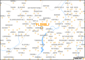 map of Flombli