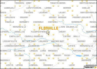 map of Flonville