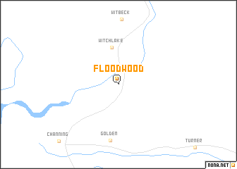 map of Floodwood