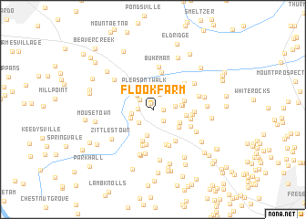 map of Flook Farm