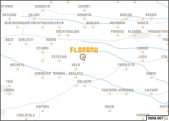 map of Floranu