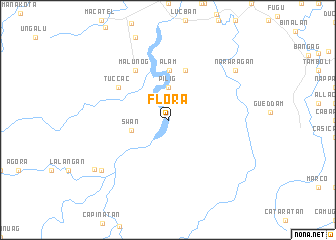 Flora (Philippines) map - nona.net