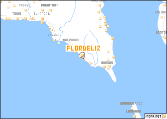 map of Flordeliz