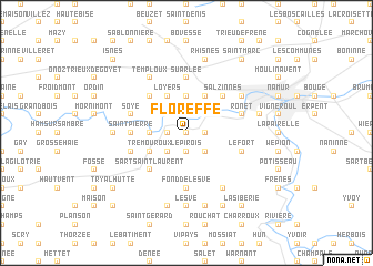 map of Floreffe