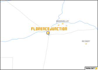 map of Florence Junction