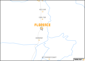 map of Florence