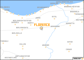 map of Florence