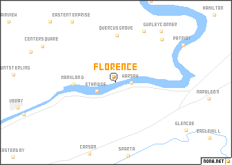 map of Florence