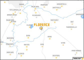 map of Florence