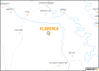 map of Florence