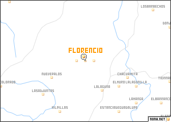 map of Florencio