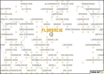 map of Florencio