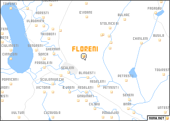 map of Floreni