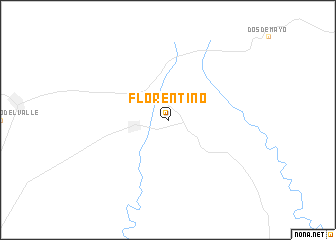 map of Florentino