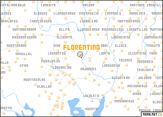 map of Florentino