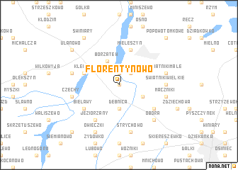 map of Florentynowo