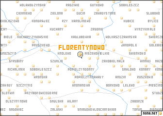 map of Florentynowo