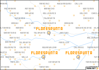 map of Florespunta