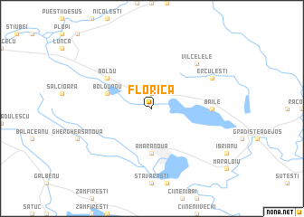 map of Florica