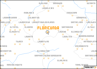 map of Floricunda