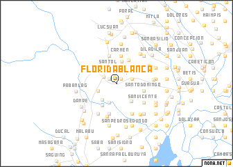 map of Floridablanca