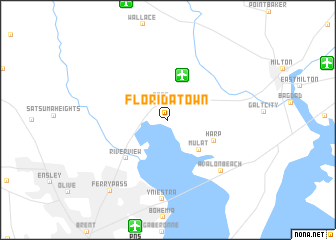 map of Floridatown