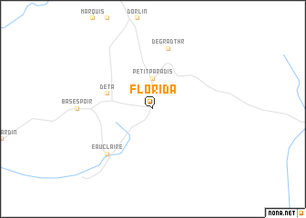 map of Florida