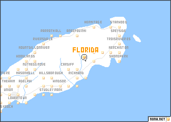 map of Florida