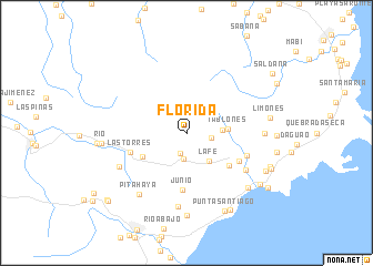 map of Florida