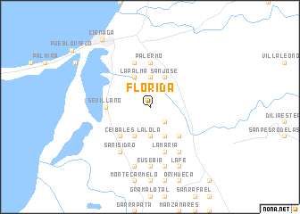 map of Florida