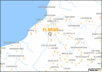 map of Florida