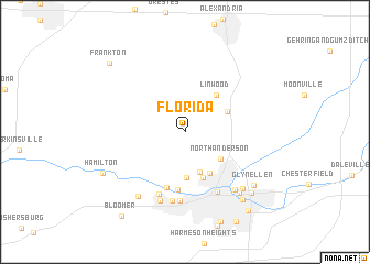 map of Florida