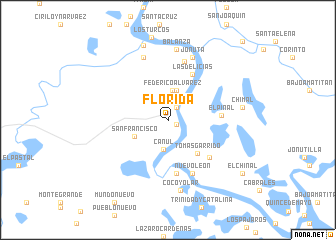 map of Florida